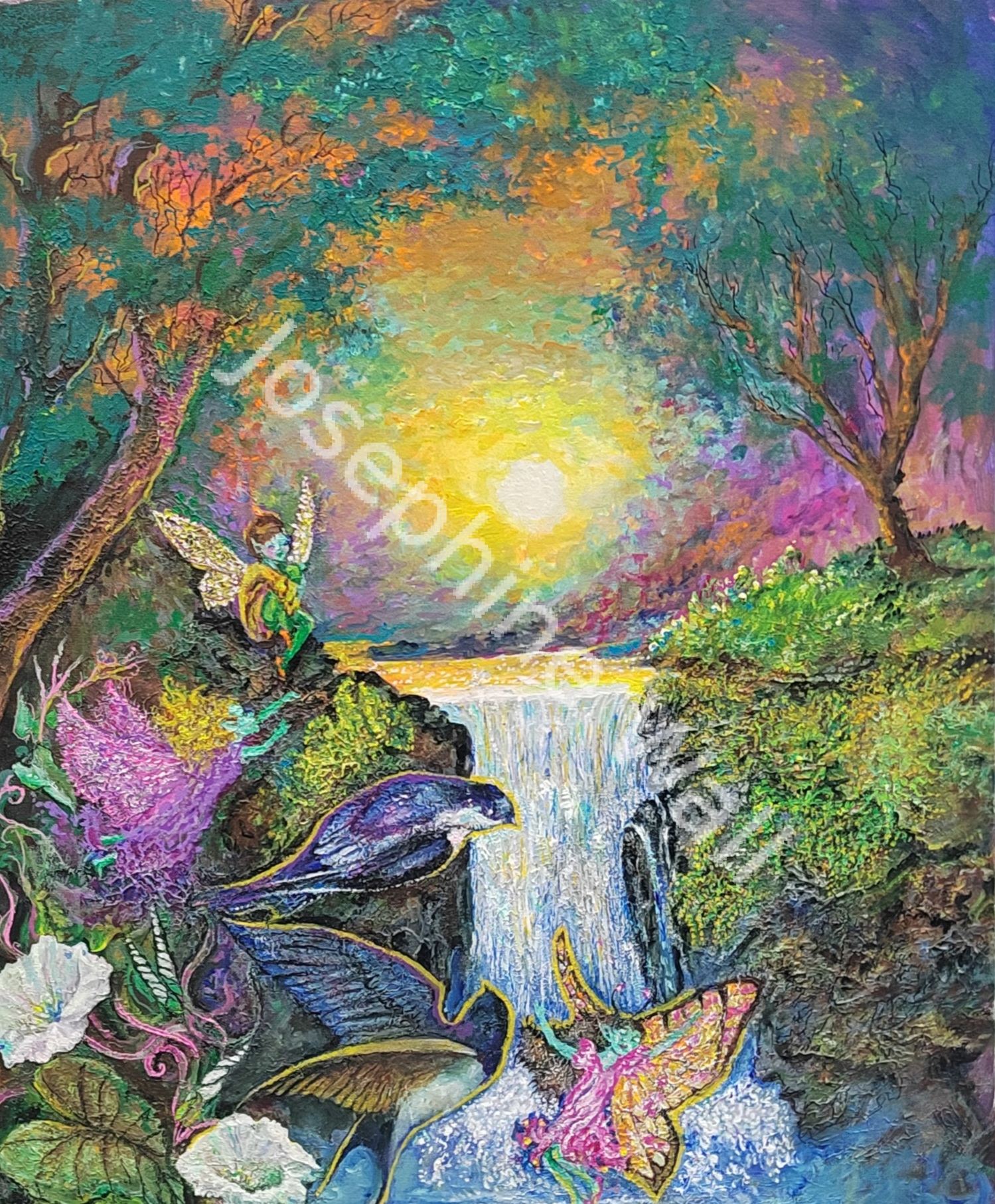 Frolicking in the Foam (Print)