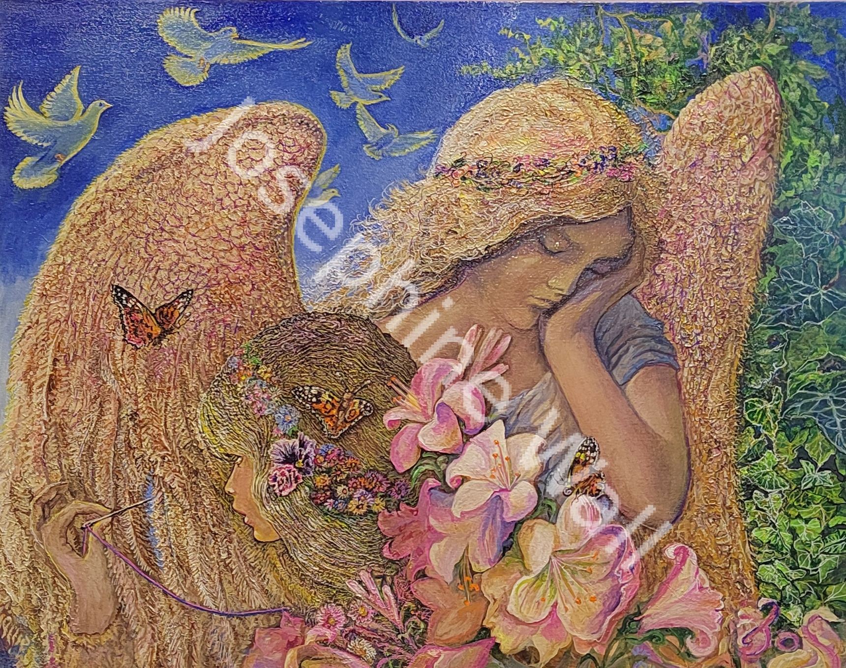 Feather n Stitch (print)