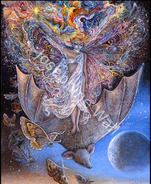On a Bat's Back I do Fly (print)
