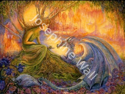 The Dryad and the Dragon (print)